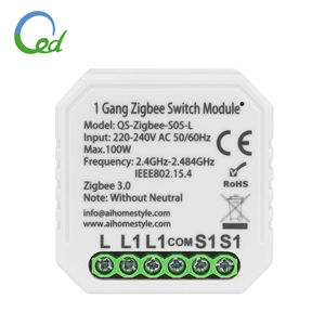 ホームオートメーションスマートzigbeeスイッチモジュールニュートラルなし - Product Image 1