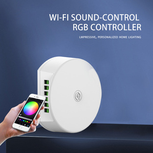 Controlador BLE de tira de luz LED DC12V 24V 48V para tira de luz RGB RGBW UFO WIFI Smartphone APP Controller con multifunción - Product Image 1