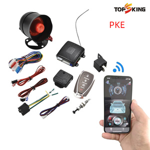 Seguridad del coche Entrada sin llave Teléfono inteligente Alarma de coche Aplicación móvil PKE Bloqueo Desbloqueo Coche Antirrobo - Product Image 3