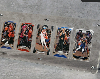 แท่นวางโชว์สินค้าแบบตั้งโต๊ะ 5 ช่อง ขนาด 35-75pt