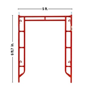8 Foot Mild Steel <strong>Scaffolding</strong> with Foldable Connector for <strong>Easy</strong> <strong>Setup</strong> - Product Image 5