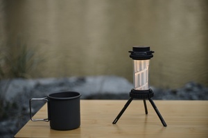 2025 nuova luce da campeggio multifunzione per esterni portatile con torcia forte ricarica Mini torcia da campeggio retrò - Product Image 4