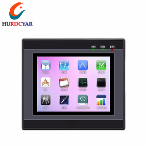 PLC All-<strong>in</strong>-one Integrated 2.8&quot;programmable Logic <strong>Controller</strong> with Touch Screen 12MR-4MT-FE280C-FX-A