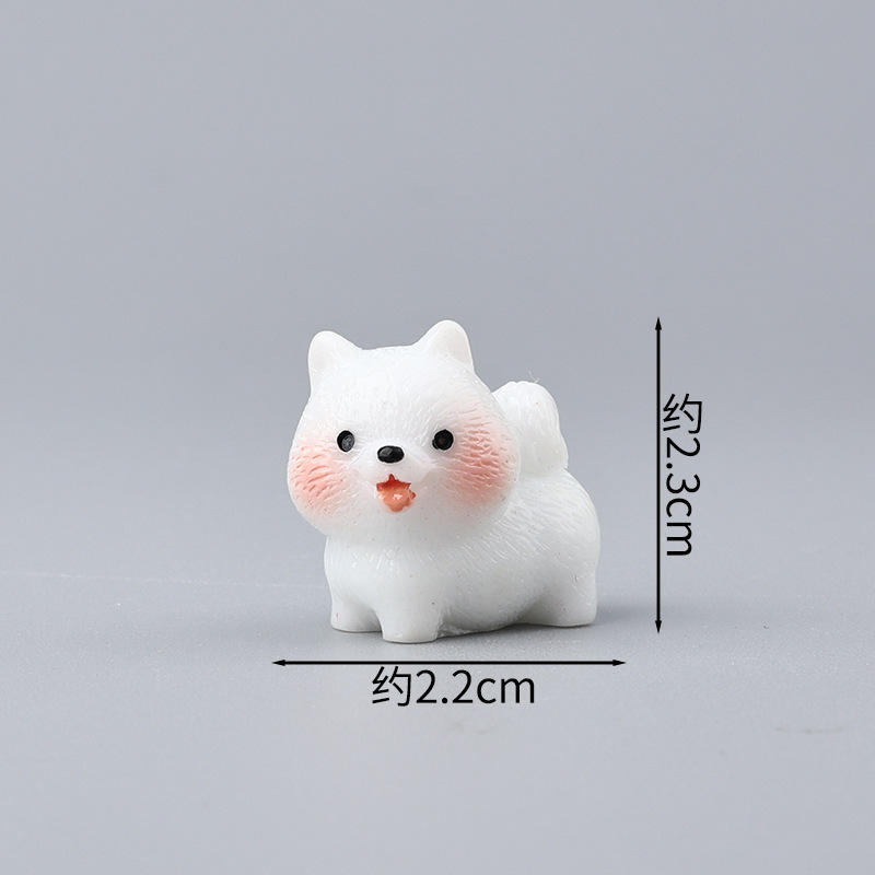 Samoyède de couleur unie tirant la langue, blanc