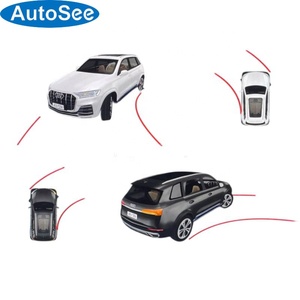 オーディQ5 Q7カー用スーツオリジナルOEMモニター360度カメラハーネス3Dバードパノラマビューフロントリアサイドサラウンド逆 - Product Image 1