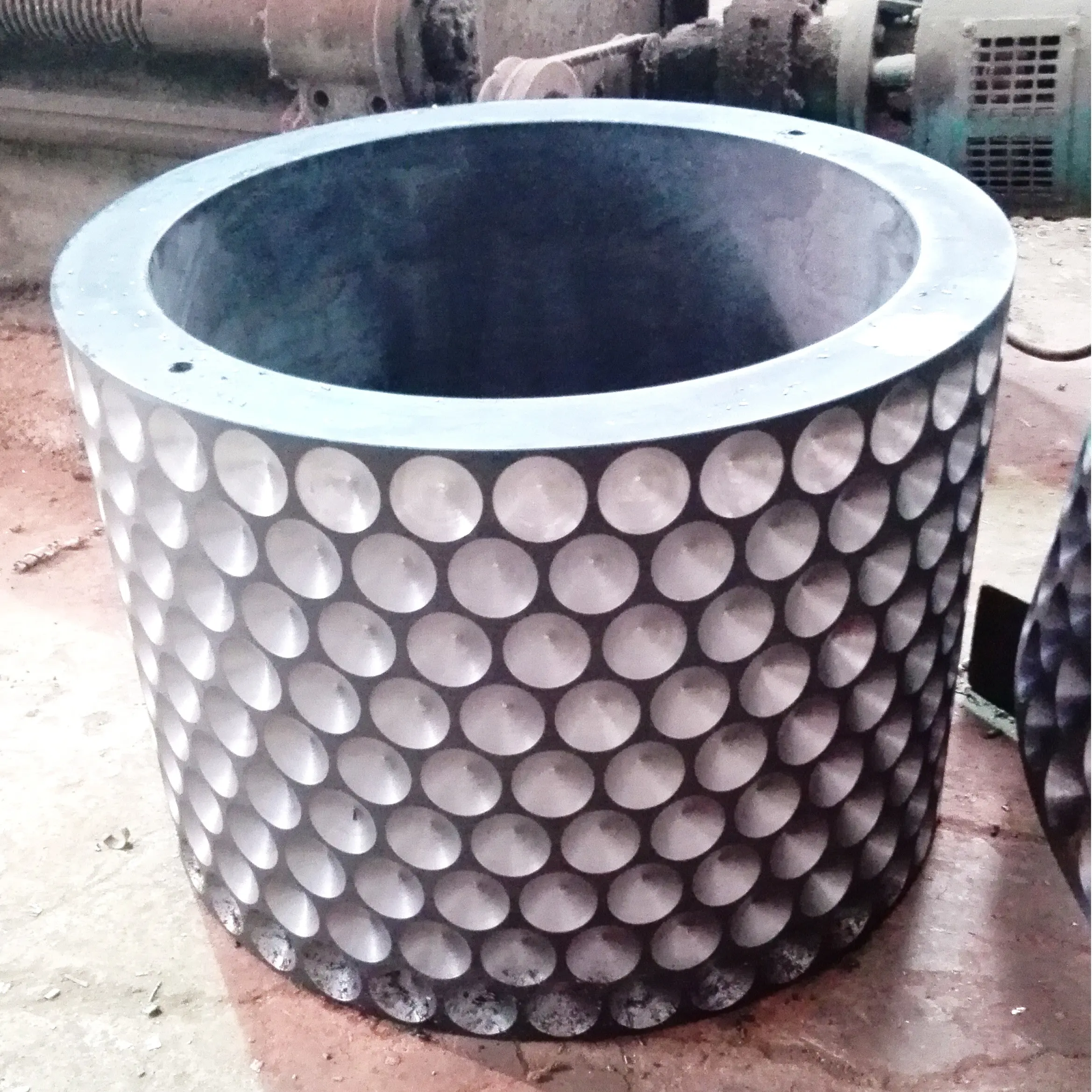 Rodillo para hacer prensa de extrusión de barbacoa de madera bio en polvo de aluminio y carbón automático