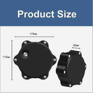 Dingtek DF703 Sensor de contenedor inteligente Inalámbrico Monitoreo de distancia interior/exterior con función de gran angular Opción de almacenamiento de datos en la nube para residuos - Product Image 4