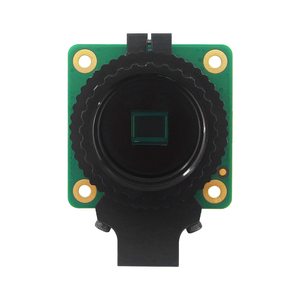 Módulo de cámara de alta calidad Raspberry Pi 12,3 megapíxeles IMX477 Sensor de enfoque ajustable 6mm CS 16mm lente de montaje en C para 4B/3B + - Product Image 1