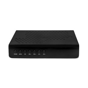 Software Full Hd 1080p Dvb S2 di alta qualità DVB-t2 supporto iptv ricevitore satellitare digitale DVB T2 set top box piccolo tv box
