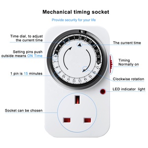 24 Stunden mechanischer Timer Kühlschrank Programm Timer