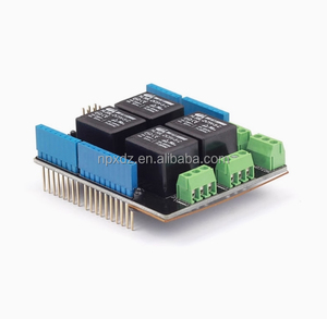 Arduin-o Relay <strong>Shield</strong> V3.0 4-Way Large Relay Expansion Board Seeedstudio