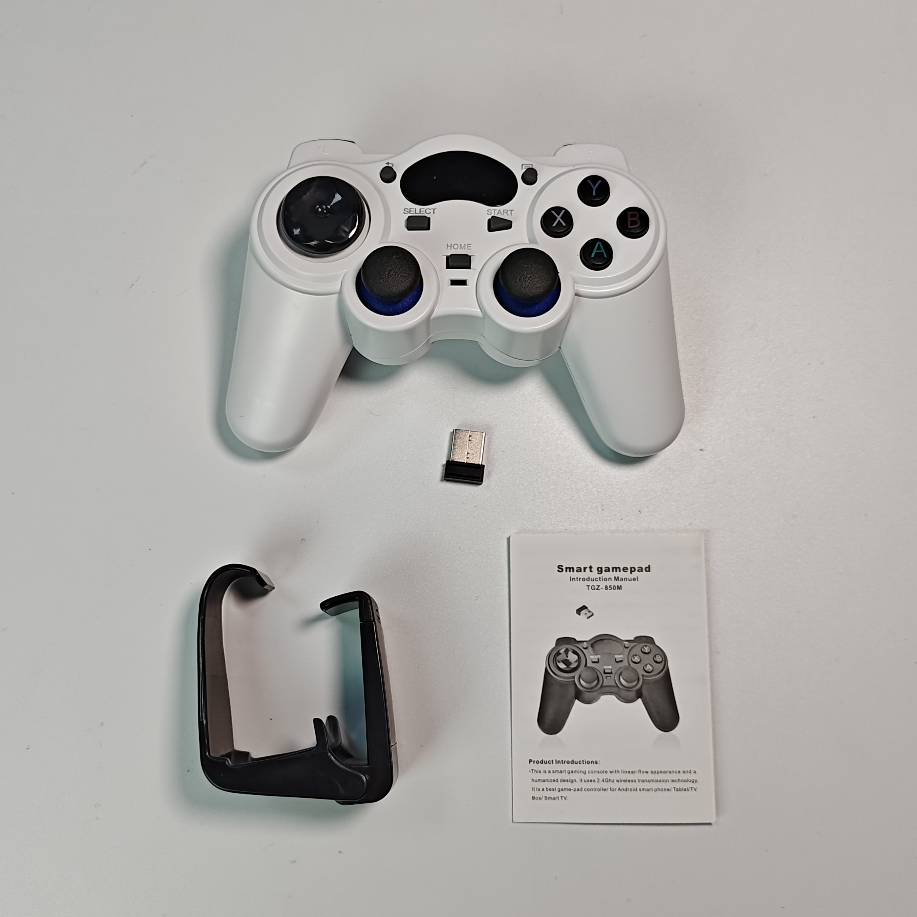 White with stand