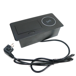 Enchufe para sala de reuniones JIAXIN, enchufe múltiple de carga, enchufe europeo de escritorio, enchufe de mesa USB tipo C - Product Image 3