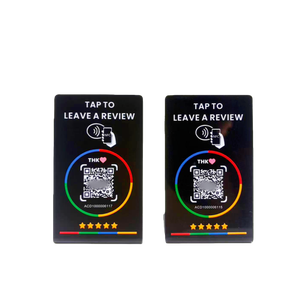 Không Thấm Nước Acrylic NFC mã tùy chỉnh NFC chip không tiếp xúc mã nhận dạng thẻ Google xã hội phương tiện truyền thông đánh giá thẻ - Product Image 4