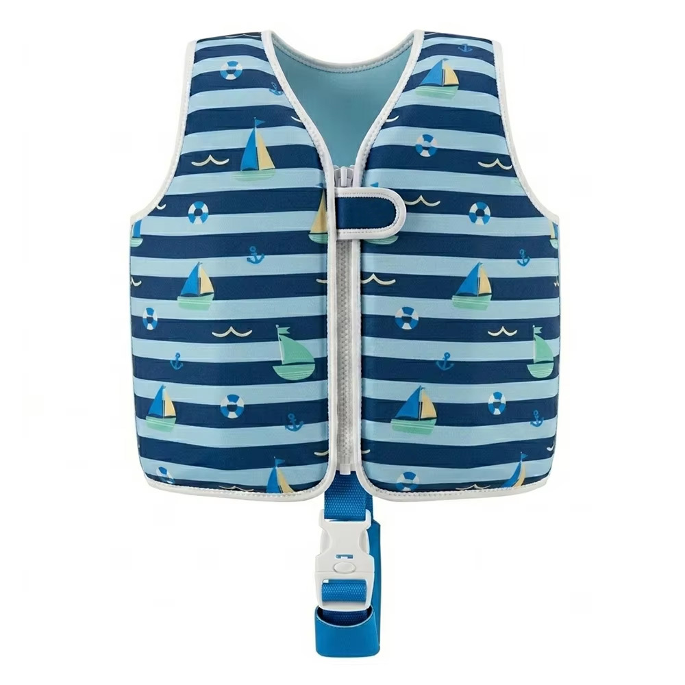 Rayure nautique bleu profond
