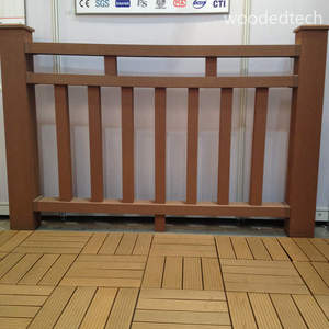 Gỗ composite sàn nhựa lan can không thấm nước, tuổi thọ 25 năm, lắp đặt dễ dàng - Product Image 5