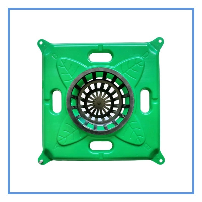 Green .Square, Perforated Basin