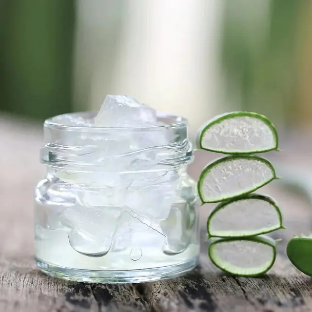 Gel orgánico de Aloe Vera, hoja seca de Aloe Vera Natural de exportador indio, ingrediente herbario crudo para uso manual