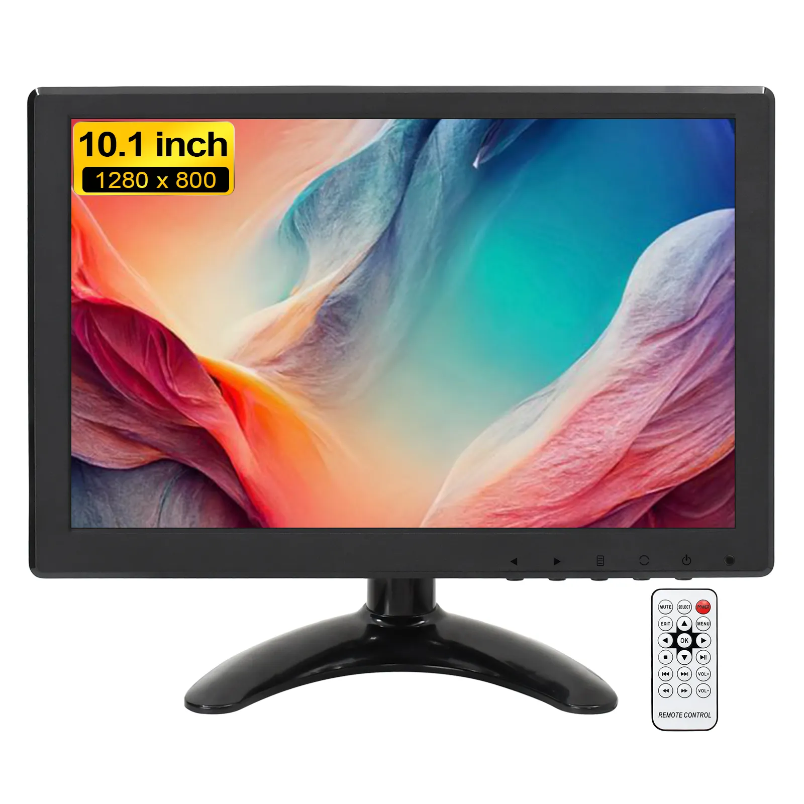 Monitor tela LCD Monitor tela táctil TFT LCD capacitivo tela táctil impermeável 10,1 polegadas monitor