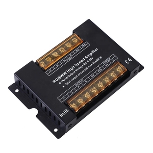 PWM сигнал затемнения DC5V-24V Профессиональный высокоскоростной большой усилитель мощности 4CH RGBW усилитель для RGBW световые полосы - Product Image 3