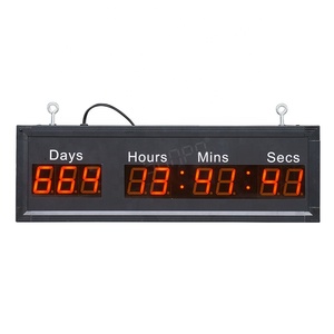 Custom 999 Days Countdown or <strong>Counting</strong> <strong>Timer</strong> Indoor Customizable LED <strong>Clock</strong> - Product Image 1