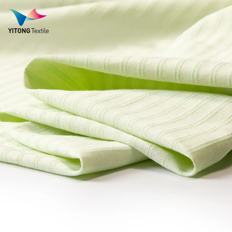 Kumaş T Shirt tekstil üreticisi fabrika örgü % 79% pamuk % 21% Polyester yüksek kalite Jersey kumaş atkı düz boyalı destek