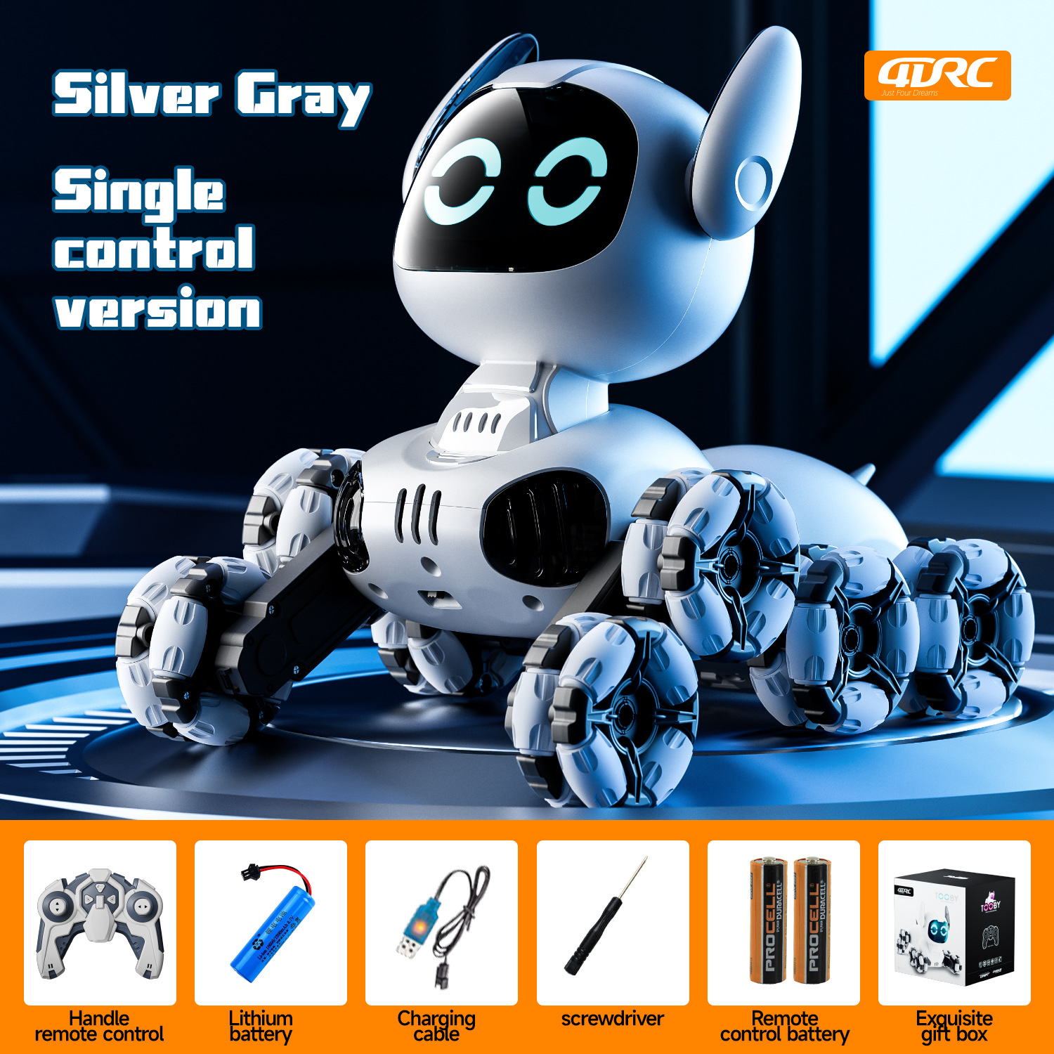 Gris Y9-Silver-Single Moe