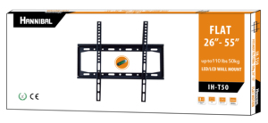 SYSTO IHandy IH-T50 FIXED TV <strong>MOUNT</strong> for 26''-55'' WALL TV BRACKET LED WALL <strong>MOUNT</strong> STAND