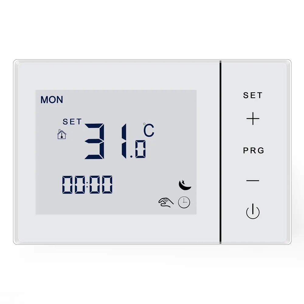 Thermostat intelligent pour chauffe-chaudière à gaz, OEM HY01BW 90-240v, affichage LCD, Programmable hebdomadaire, contrôle vocal