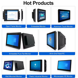 Monitor LCD industrial VGA de 17 pulgadas Bolinia con monitor LCD de pantalla táctil integrada táctil capacitiva a prueba de agua - Product Image 6