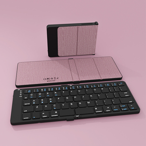 Computer senza fili mini pieghevole bluetooth senza fili tastiera touchpad in alluminio modulo ipa d air tastiera custodia tablet tastiera