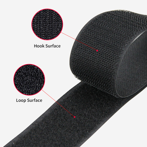 Tiras de gancho y bucle para coser de 1/2 pulgadas, cinta de nailon entrelazada no adhesiva, sujetador de tela para ropa, manualidades de costura o bricolaje - Product Image 2