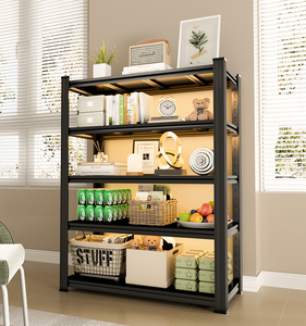 5-Layer aço moderno armazenamento Rack uso industrial permanente tipo instalação para garagem do armazém ou sistema de armazenamento do equipamento