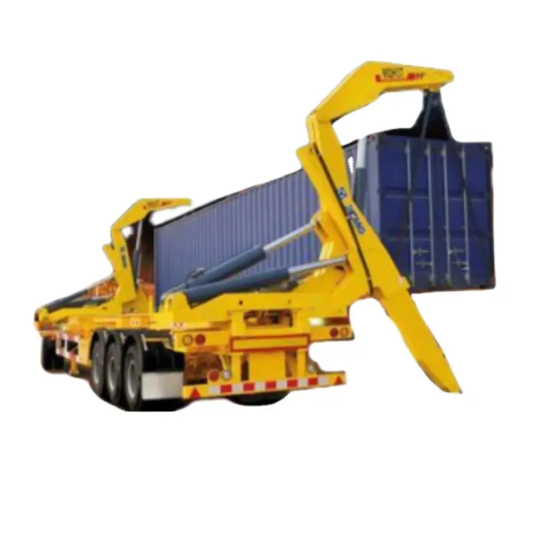 20FT 40FT Container Self Loading 37 Ton Side Loader Container Lifter Truck Semi Trailer para venda Preço