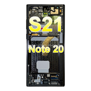三星S22超S8注20 10系列J A液晶显示器触摸屏原装翻新有机发光二极管雾薄膜晶体管液晶显示器 - Product Image 1