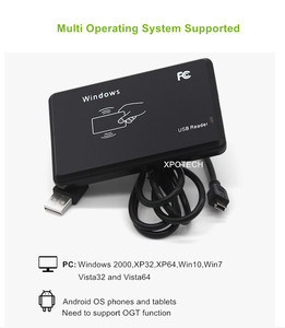 Akıllı USB 125Khz RFID masaüstü okuyucu erişim kontrolü kart okuyucu kütüphane kullanımı için temassız USB kart kodlayıcı - Product Image 6