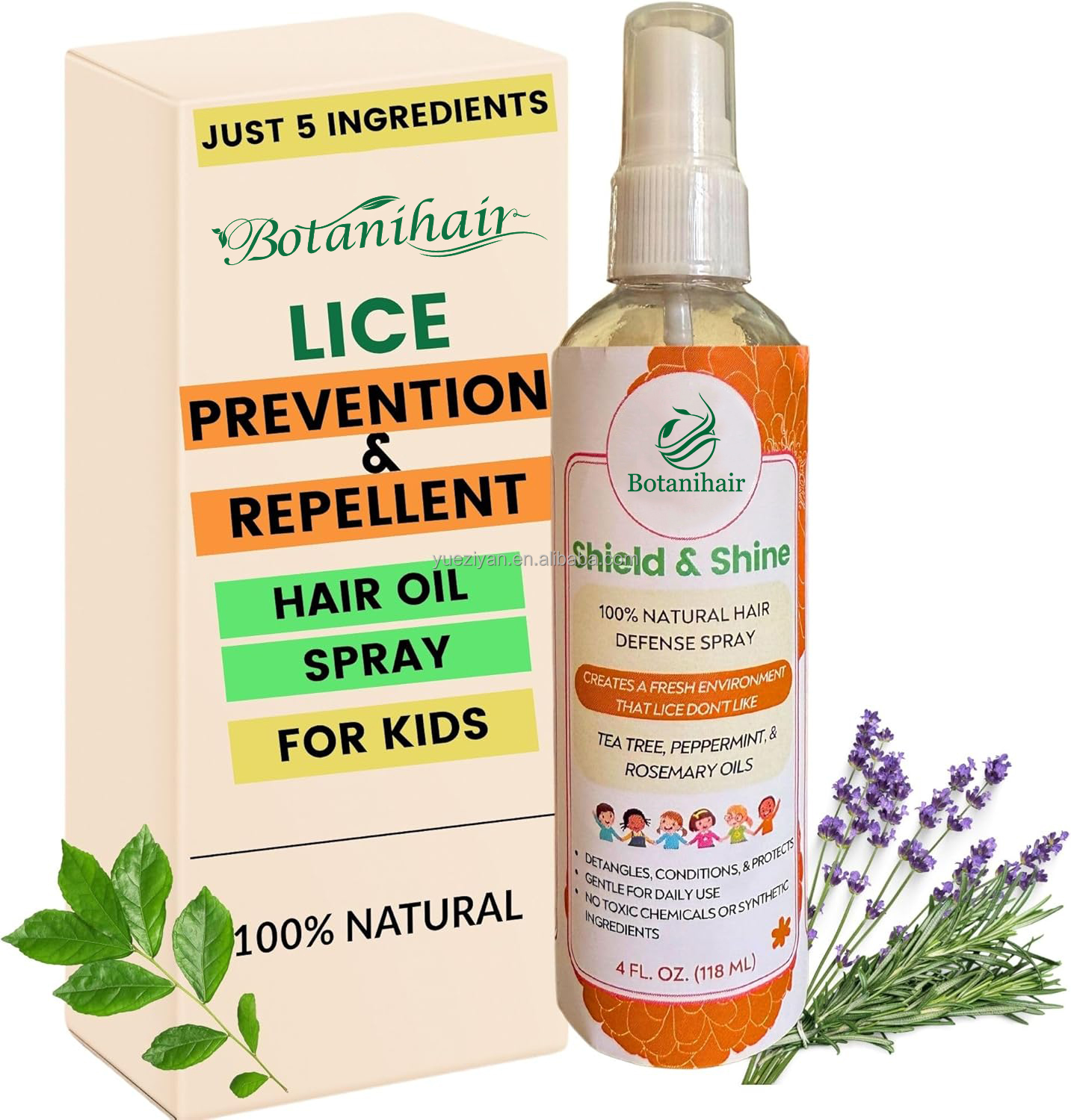 Spray démêlant Kids Shield Shine