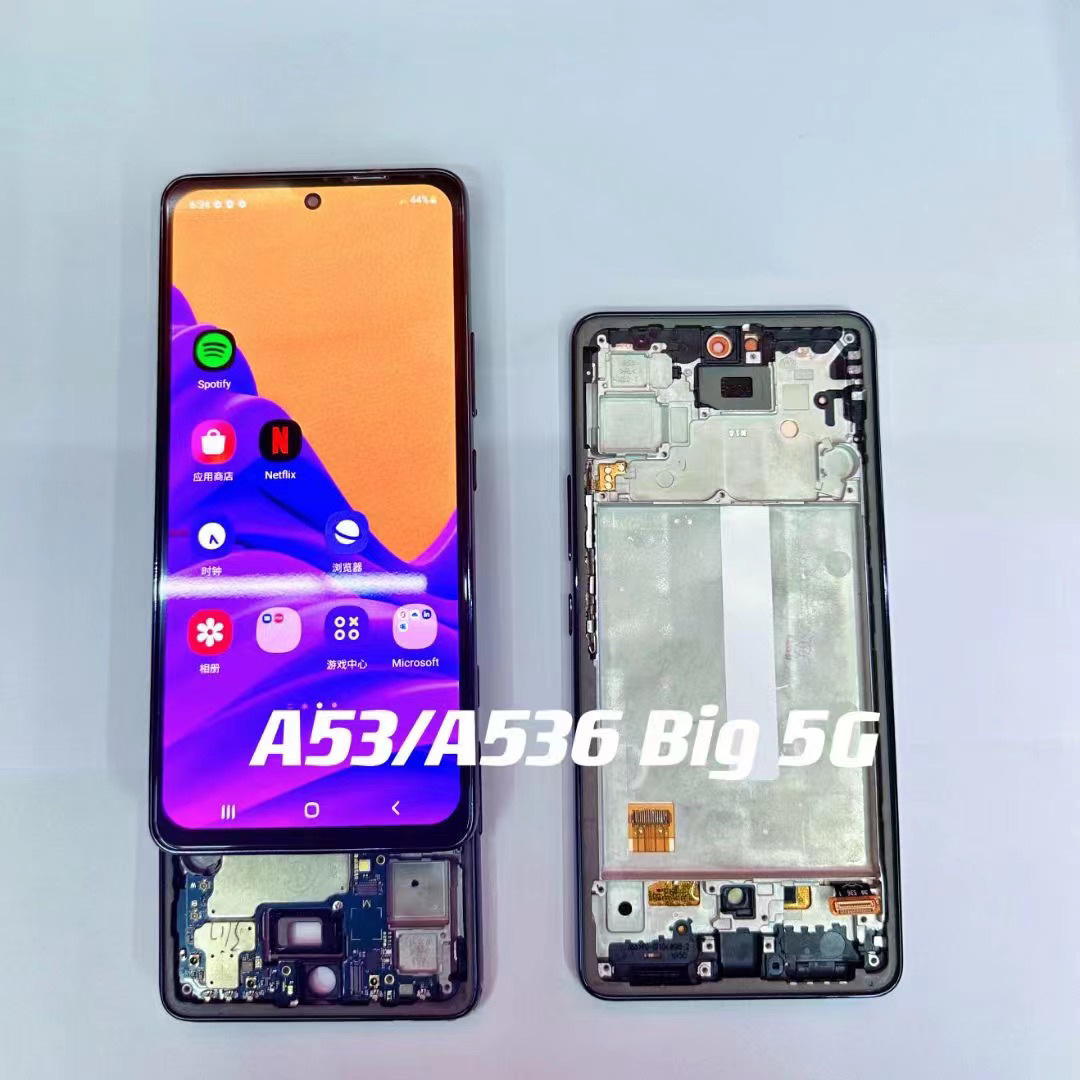Pour Samsung A536 OLED petite taille avec cadre