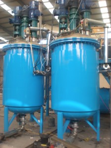 Termal yağ ısıtma ceketli reaktör Lab Pilot ölçekli ceket paslanmaz ceketli reaktör ısıtma ve soğutma ile - Product Image 3