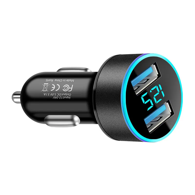 Bestseller USB-Auto ladegerät Universal tragbares Handy elektrische Batterie Smart Fast USB-Auto ladegerät