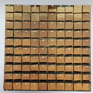 Tùy Chỉnh Màu Sắc Nhôm Composite Nail Tấm Tái Sử Dụng Kim Loại <span class=keywords><strong>Sequin</strong></span> Rèm Cửa Backdrop Cho Đảng - Product Image 1