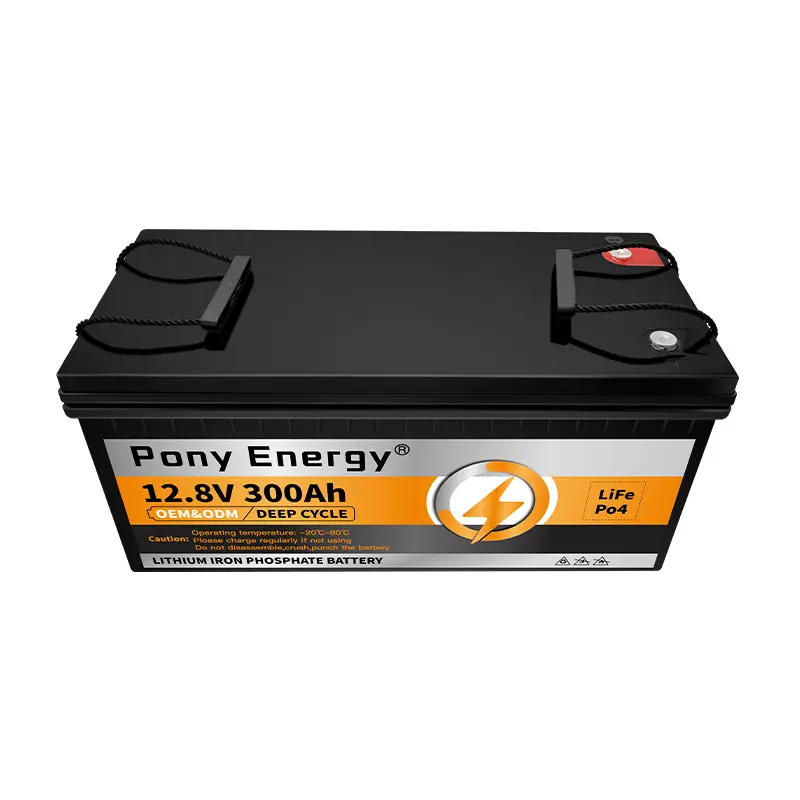 12V 200Ah 300Ah batteria di illuminazione esterna ricaricabile agli ioni di litio batteria 12V ciclo profondo accumulo di energia batteria