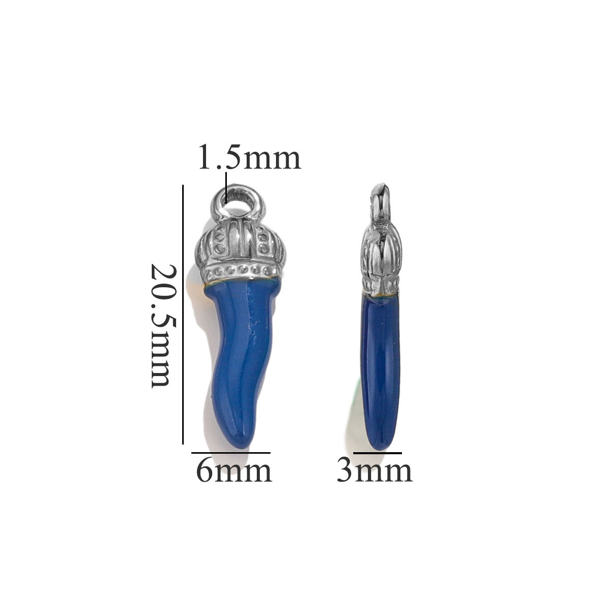 Argent-bleu foncé