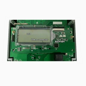 2 zoll htn lcd display bildschirm 8 digit lcd display für energie meter HTN positive metall pin stecker oem display für power meter - Product Image 6