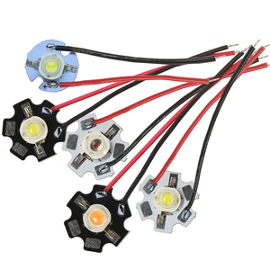 Factory Direct Sales High Brightness <strong>3w</strong> 1w High Power <strong>LED</strong> with Heatsink Star PCB 20mm