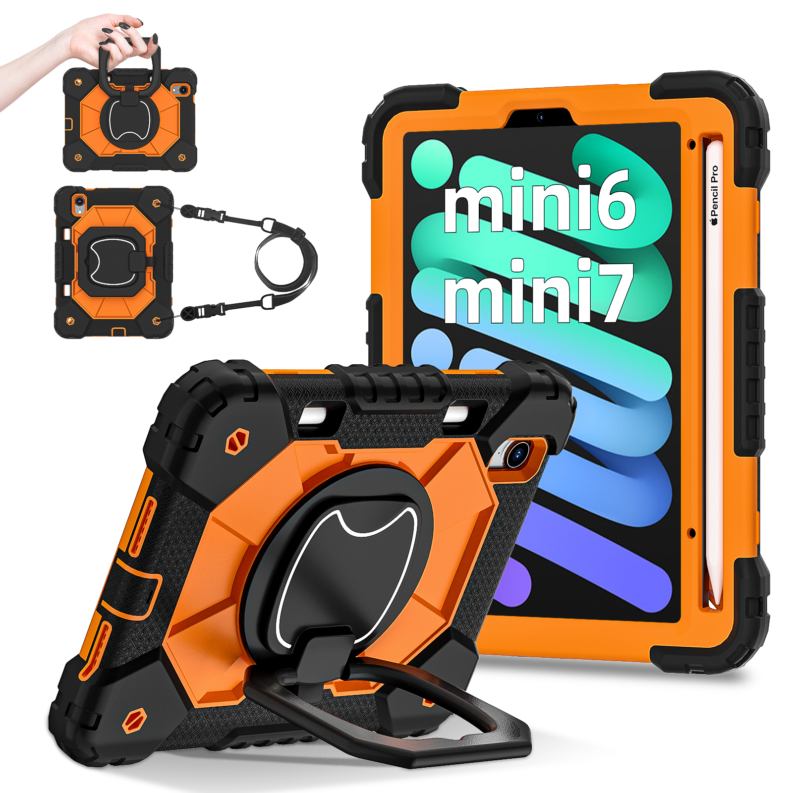 Black+ orange