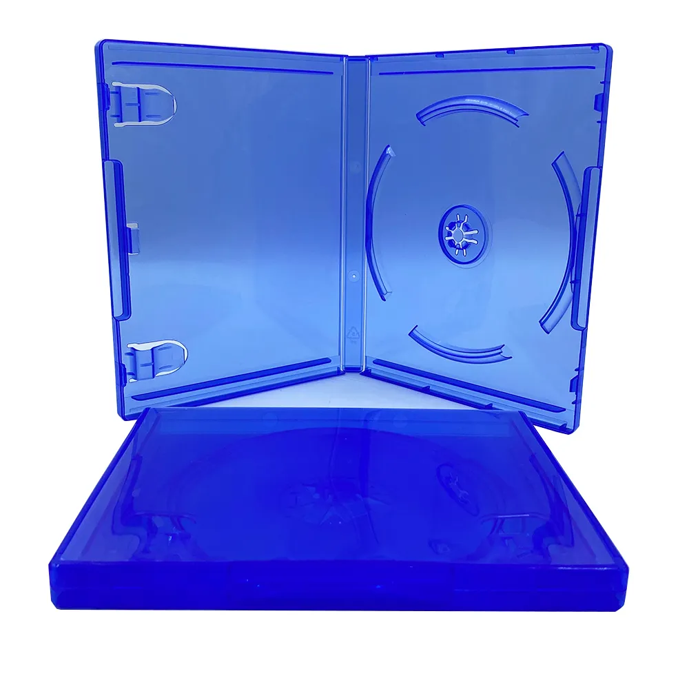 RTS Azul CD Game case capa protetora caixa para Playstation 4 CD Discos DVD Caixa de armazenamento Para PS4 jogo caso tampa do disco