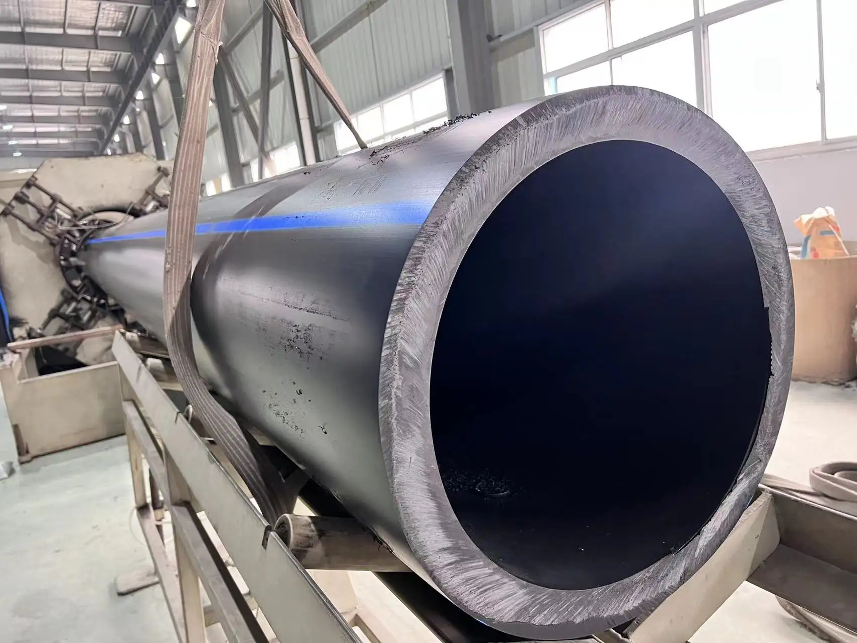 JY نوعية عالية HDPE أنابيب المياه PN10 250mm لحام PE أنبوب لإمدادات المياه