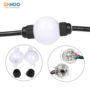 3D 360 Degree 35mm/50mm <strong>Dmx512</strong> matrix Addressable Pixel <strong>Led</strong> Magic Ball <strong>String</strong> <strong>Light</strong> - Product Image 2