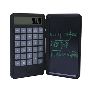 Tavoletta da scrittura LCD grafica digitale da 6 pollici calcolatrice multifunzione con calcolatrice di base pieghevole per notebook con blocco note - Product Image 3